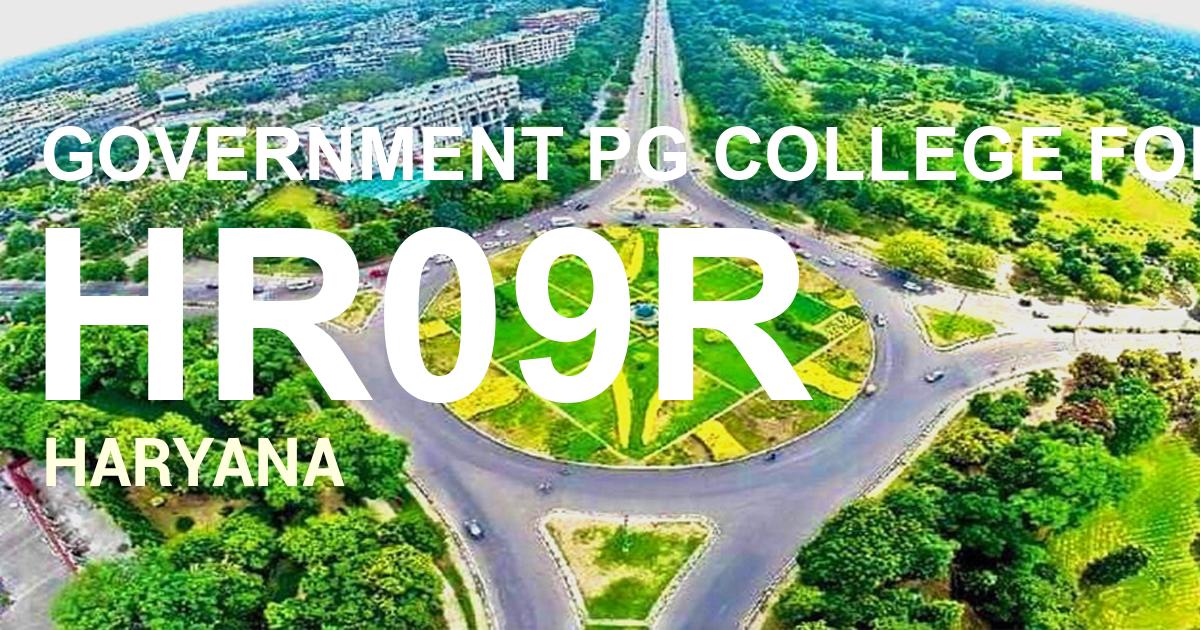 HR09R || GOVERNMENT PG COLLEGE FOR WOMEN ROHTAK